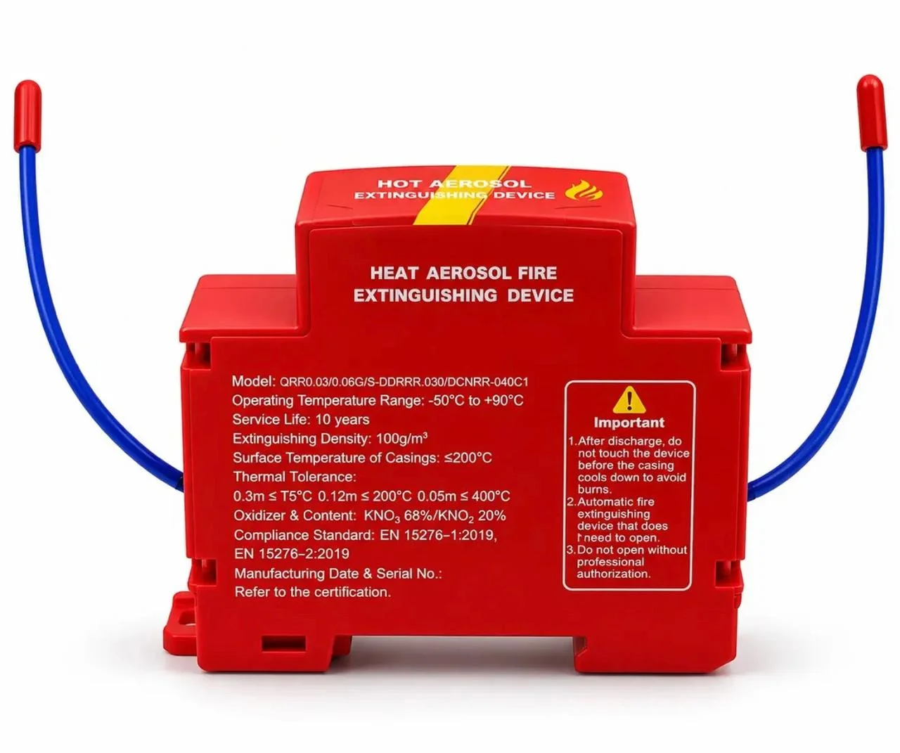 Heat Aerosol Fire Extinguishing Device